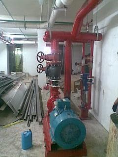 نظام رشاشات الحريق