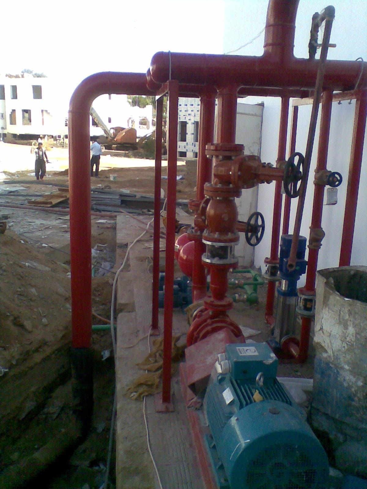 تركيب إنذار الحريق