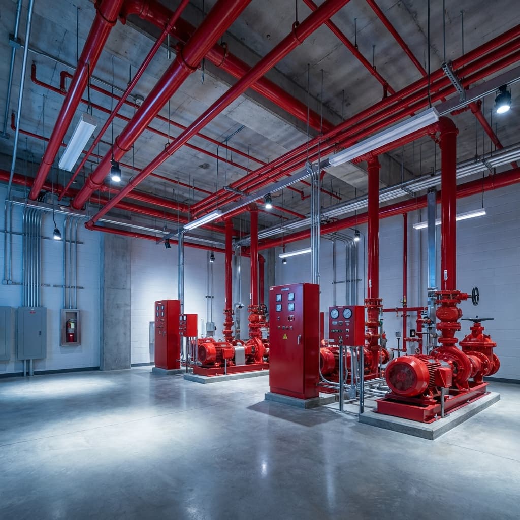 أنظمة مكافحة الحريق